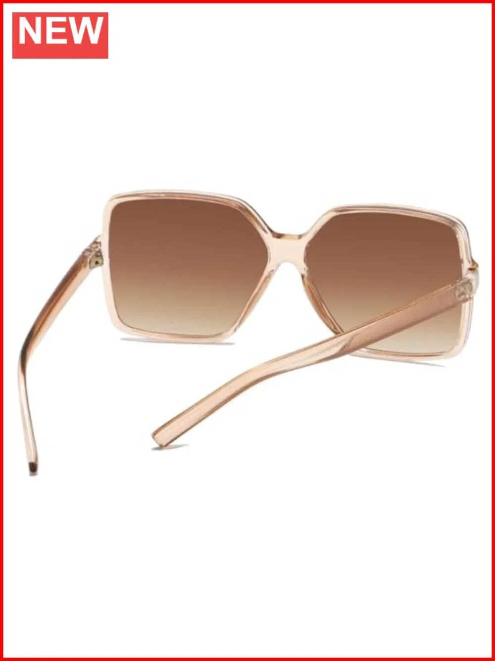 Oversized Square Sunglasses Women's Chic UV Protection Fashion Shades